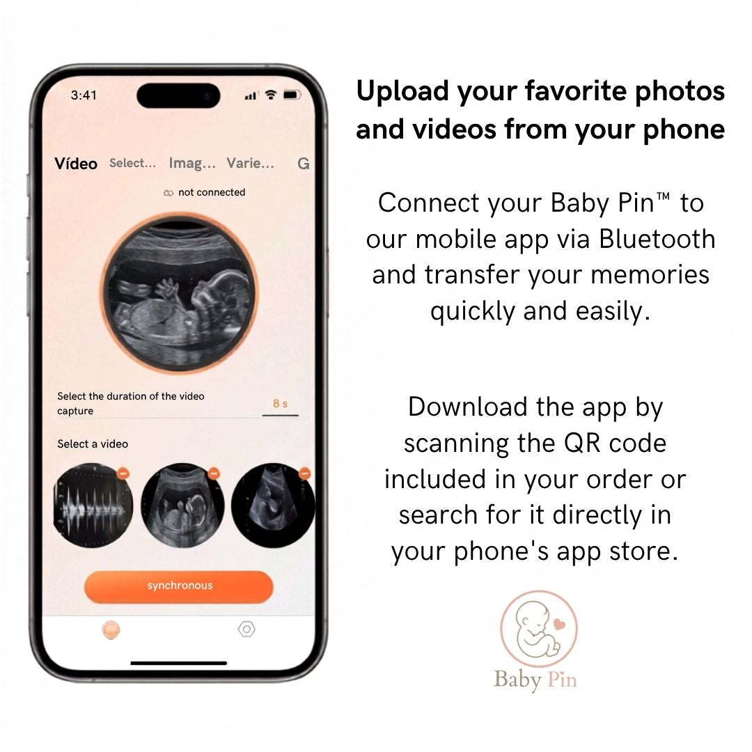 BabyPin™ | Carry Your Baby's First Memory Everywhere