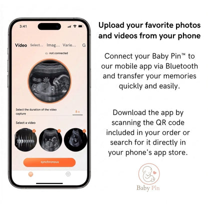 BabyPin™ | Carry Your Baby's First Memory Everywhere